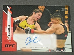 Bethe Correia 2020 Topps UFC Autograph Red (1/8) Brazil Pitbull #UFCA-BC - Picture 1 of 2