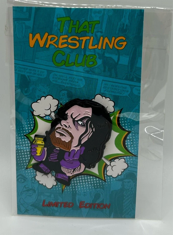 WWE - WWF - Pin esmaltado The Undertaker Collector’s - ¡Raro y exclusivo! ⚰️💜 Foto 1 de 1