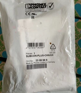 NUOVO Phoenix Contact 2306566 connettore SUBCON-PLUS-CAN/AX spedizione gratuita - Foto 1 di 1