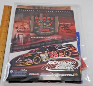 2007 Chevy Rock & Roll 400 at Richmond Official Souvenir Program Race Nascar - Picture 1 of 15