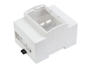 Waveshare DIN Rail ABS Case for Raspberry Pi 4 Large Inner Space Injection - Afbeelding 1 van 9
