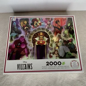 Ceaco Jigsaw Puzzle;   Disney Villains 2;  2000 pieces;  #3502-8 - Picture 1 of 3