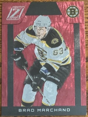 2010-11 Zenith Red Hot Brad Marchand #40 Boston Bruins - Image 1 of 2