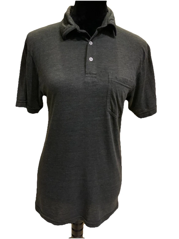 Camiseta lisa de manga corta American Apparel para mujer S gris jaspeado nueva sin etiquetas Foto 1 de 4