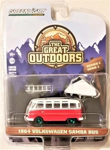 Greenlight - 1:64 The Great Outdoors 1 Volkswagen Samba Bus Chase (BBGL38010AC) - Imagen 1 de 1