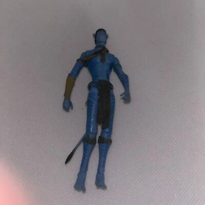 Figura de acción Fox Avatar Jake Sully 2009 azul 4" con navegación trasera D2 Foto 1 de 3