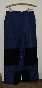Herren L Columbia Vollreißverschluss marineblau Schneehose Ski Euc - Bild 1 von 9