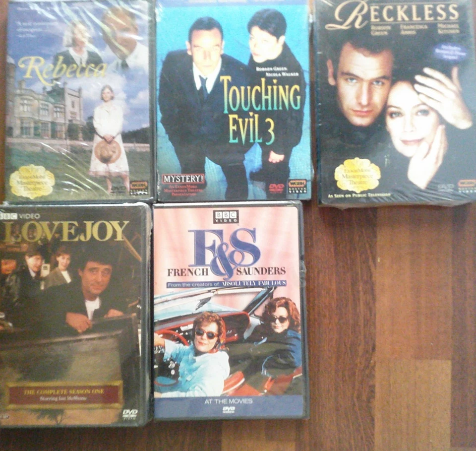 MASTERPIECE THEATRE - BBC ITV - French & Saunders, Lovejoy, Reckless, Rebecca - Image 1 of 1