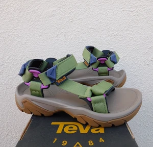 TEVA TERRA FI 5 IGUANA STRAPPY SPORTY HIKING SANDALS, WOMEN US 6/ EUR 37 ~NEW - Picture 1 of 5
