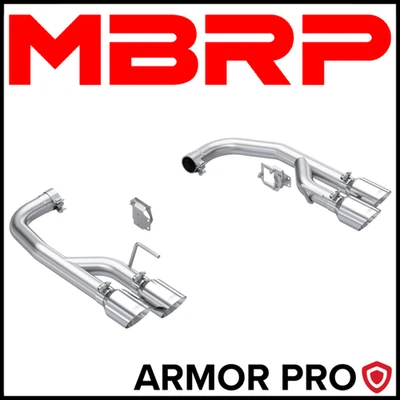 MBRP Armor Pro 2.5" Axle-Back Exhaust System fits 2024-2025 Ford Mustang GT 5.0L - Image 1 of 2