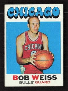 Bob Weiss 1971-72 Topps #128 NBA Chicago Bulls - Picture 1 of 2