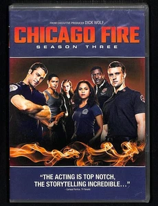 Chicago Fire Season Three DVD Jesse Spencer NEW - Imagen 1 de 1