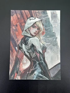 2024 PHOENIX Stuido MARVEL Original Sketch Cards 1/1 GWEN GHOST-SPIDER - Picture 1 of 2