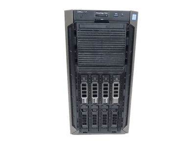 Dell PowerEdge T340 Tower Intel E-2124 3.3Ghz 8GB Ram 4x Trays H330 2x 495w - Image 1 of 4