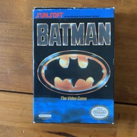 Batman: The Video Game (NES, 1990) Hard as nails Platformer MUST HAVE game NM