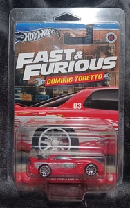2024 Hot Wheels Fast Furious 03 DOMINIC TORETTO 1995 Mazda RX-7 HNR88 1/5 Mattel - Picture 1 of 2