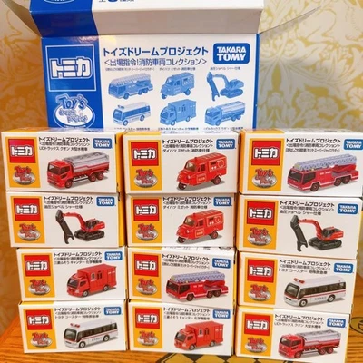 Box-Fresh Nuovo Tomica Dream Project, Orderfire Camion Collezione, 12 Pezzi - Immagine 1 di 4