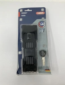Cerradura con llave plegable ABUS Bordo 6000 - Nueva - Imagen 1 de 3
