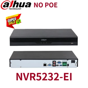 DAHUA NVR5232-EI 32ch NVR 4K H.265+ Pro Network Video Recorder NO POE 8MP - Picture 1 of 9