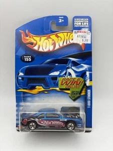 2002 Hot Wheels Mainline/Collector #155 T-BIRD STOCKER Blue w/Chrome 5 Spokes - Picture 1 of 2
