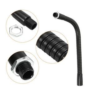 M10 Feingewinde 8" flexibler Universal Schwanenhals MULTIFUNKTION DIY Biegeschlauch - Bild 1 von 7