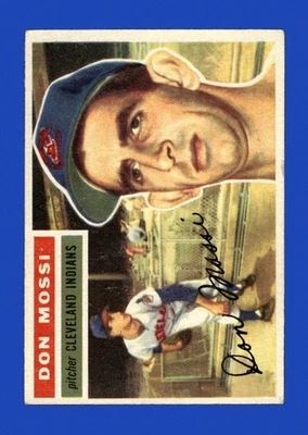 1956 Topps Set-Break # 39 Don Mossi en muy buen estado-en muy buen estado (espalda blanca) *GMCARDS* Foto 1 de 2
