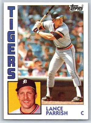 1984 Topps Lance Parrish Detroit Tigers #640 - Image 1 of 2