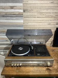 Lettore Cassette Giradischi Stereo Vintage Pye - Parzialmente Funzionante Vedi Descrizione - Foto 1 di 14
