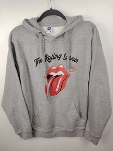 Rollings Stone Korn Punk Rock Band Retro Konzert 80s Herren Hoodie Grau M - Picture 1 of 6