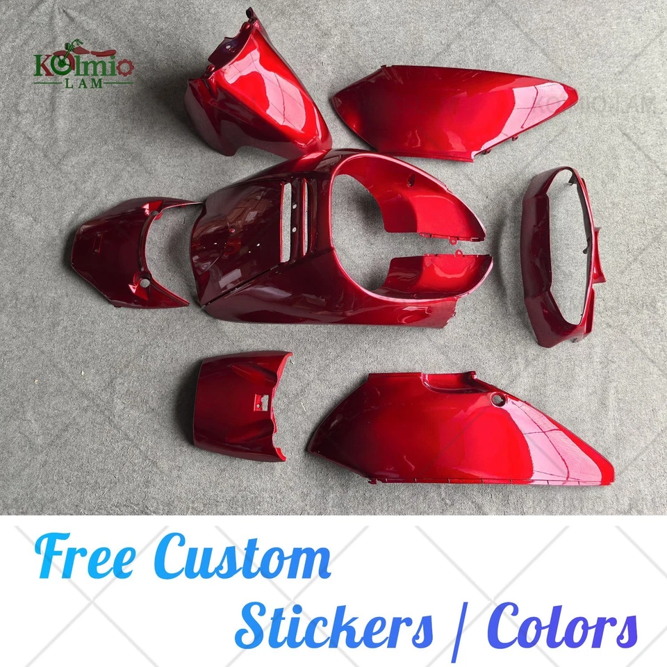 Juego de kit de panel de carrocería de carenado apto para HONDA LEAD 100 AF48 Foto 1 de 4