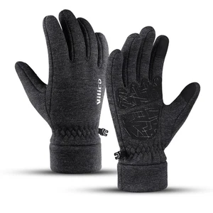 Guantes de esquí de invierno para hombres Guantes de ciclismo para bicicleta a prueba de viento Pantalla táctil Mitón de esquí - Imagen 1 de 14