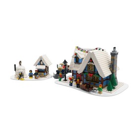 Display Base Compatible with LEGO set10229 Winter Village Cottage - Set Not Incl