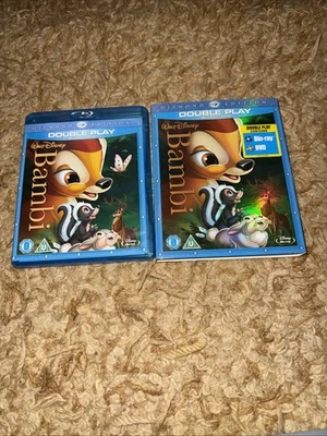 Disney's Bambi ~ Double play ~ Blu-Ray + DVD ~ Bonus features + slipcase - Image 1 of 4