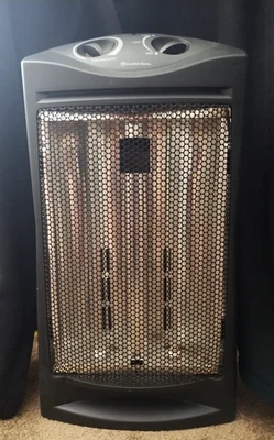 Comfort Zone Quartz 1500 Watt Infra Red Tower Heater - Image 1 of 4