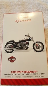 2014 Hallmark Keepsake 2013 CVO Breakout 16 Harley-Davidson Motorcycle Milestone - Bild 1 von 3