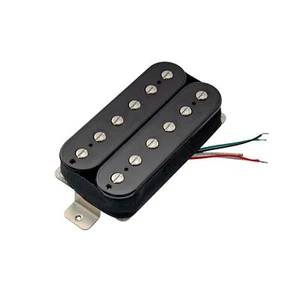 Artec HBBA-TBN Black Alnico 5 Uncovered Humbucker Electric Guitar Bridge Pickup - Picture 1 of 6