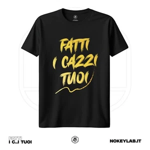 T-shirt Fatti I Cazzi Tuoi Vasco Concerto Musica Divertente Ironica Maglia - Imagen 1 de 13