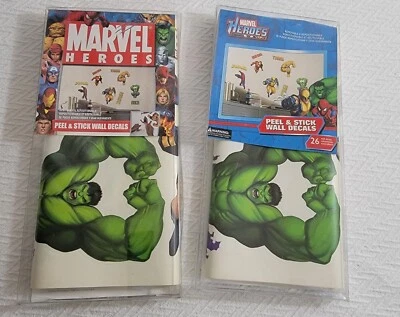 Calcomanías de pared pelar y pegar de Marvel Heroes (2pk) Foto 1 de 4