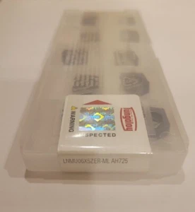 LNMU06X5ZER-ML AH725 - TUNGALOY - 10 INSERTS - NEW - USA STOCK - 06885143 - Picture 1 of 1