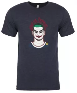TRIBLEND Nikola Jokic Denver Nuggets Joker Why So Serious T-Shirt - Picture 1 of 2