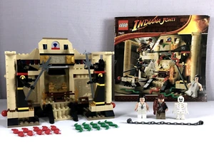 Lego 7621 Indiana Jones and the Lost Tomb Set Complete with 3 Minifigs - Picture 1 of 8