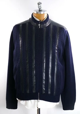  NEW STEFANO RICCI Outwear Top Over Coat Quilted Us M Eu 50 G638 - Image 1 of 4