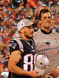 DANNY AMENDOLA authentisches handsigniertes "New England Patriots" 8x10 Foto (JSA COA) - Bild 1 von 2