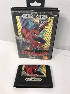 Spider-Man (Sega Genesis) Case & Cartridge (No Manual) TESTED - Picture 1 of 7