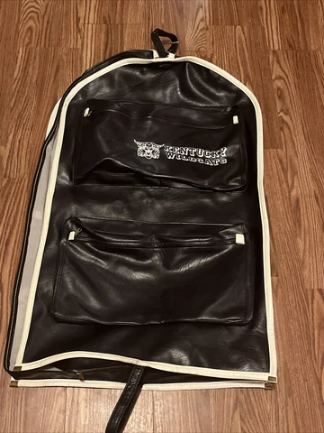 vintage UK Wildcats Wardrobe Travel Team Rare  Kentucky Basketball Bag Old Logo Cover