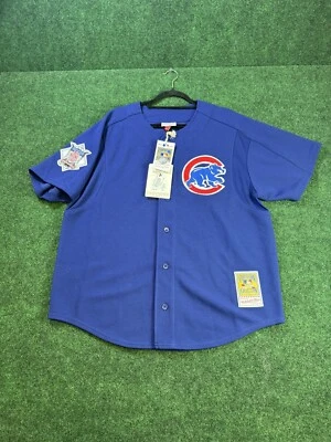 Chicago Cubs Nomar Garciaparra #5 Mitchell & Ness Royal 2005 Authentic BP Jersey - Image 1 of 4