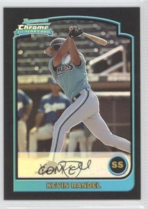 2003 Bowman Chrome Refractor Kevin Randel #287 Rookie RC