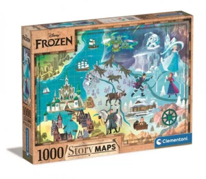 Puzzle 1000 elementów. Story Maps. Frozen - Photo 1/1
