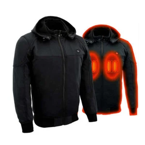 NEXGEN HEAT Chaqueta Calefacción Suave para Hombre con Capucha Desmontable **JUEGO MPM1761 - Imagen 1 de 15