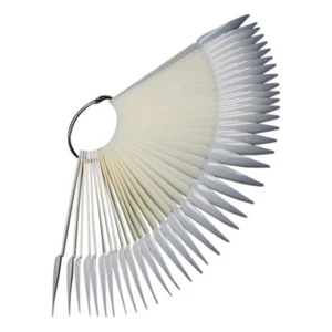 Gelluv Stiletto Nail Art Pops Sticks Clear x 50 Colour Ring - Free P&P - Picture 1 of 1